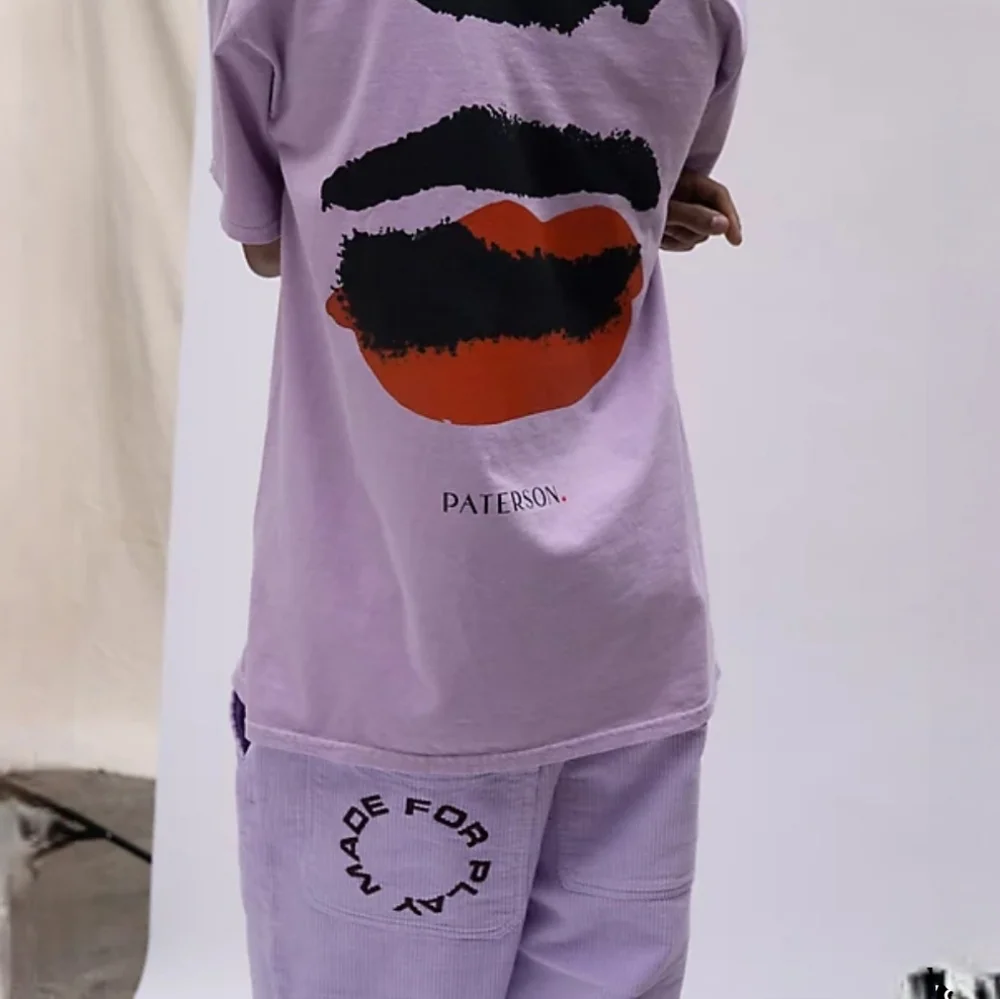 Paterson Wide Leg Lavender Corduroy Skate Pants